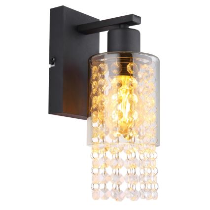 Globo - Zidna lampa 1xE27/40W/230V crno