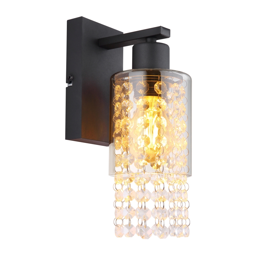 Globo - Zidna lampa 1xE27/40W/230V crno