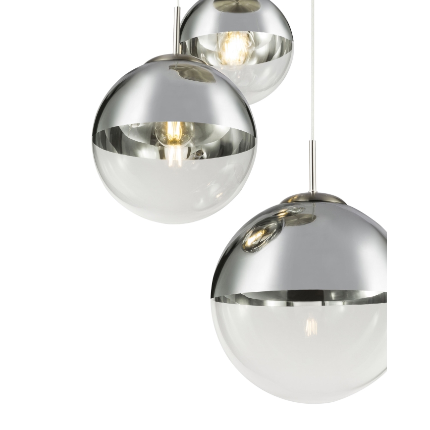 Globo - Luster na sajli 3xE27/40W/230V pr. 51 cm