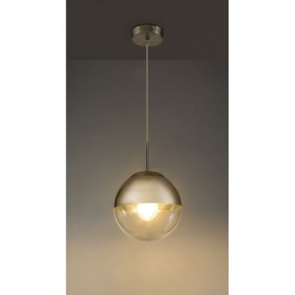 Globo - Luster na sajli 1xE27/40W/230V pr. 20 cm