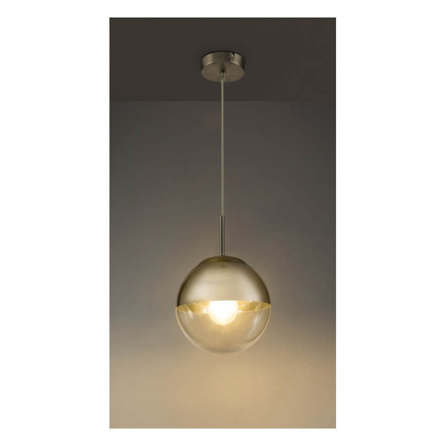 Globo - Luster na sajli 1xE27/40W/230V pr. 20 cm