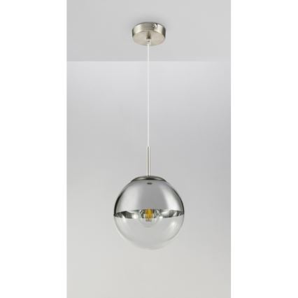 Globo - Luster na sajli 1xE27/40W/230V pr. 20 cm
