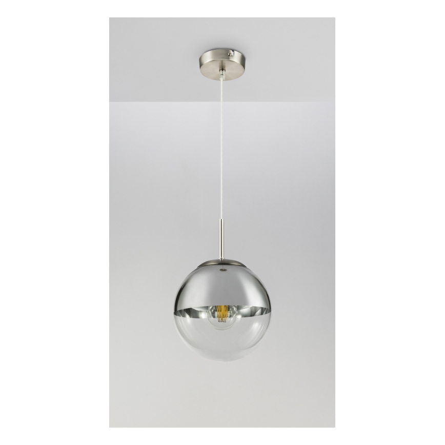 Globo - Luster na sajli 1xE27/40W/230V pr. 20 cm