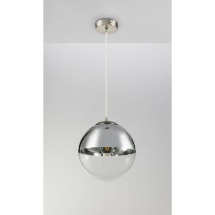 Globo - Luster na sajli 1xE27/40W/230V pr. 30 cm