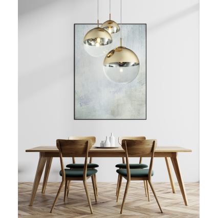 Globo - Luster na sajli 3xE27/40W/230V pr. 51 cm