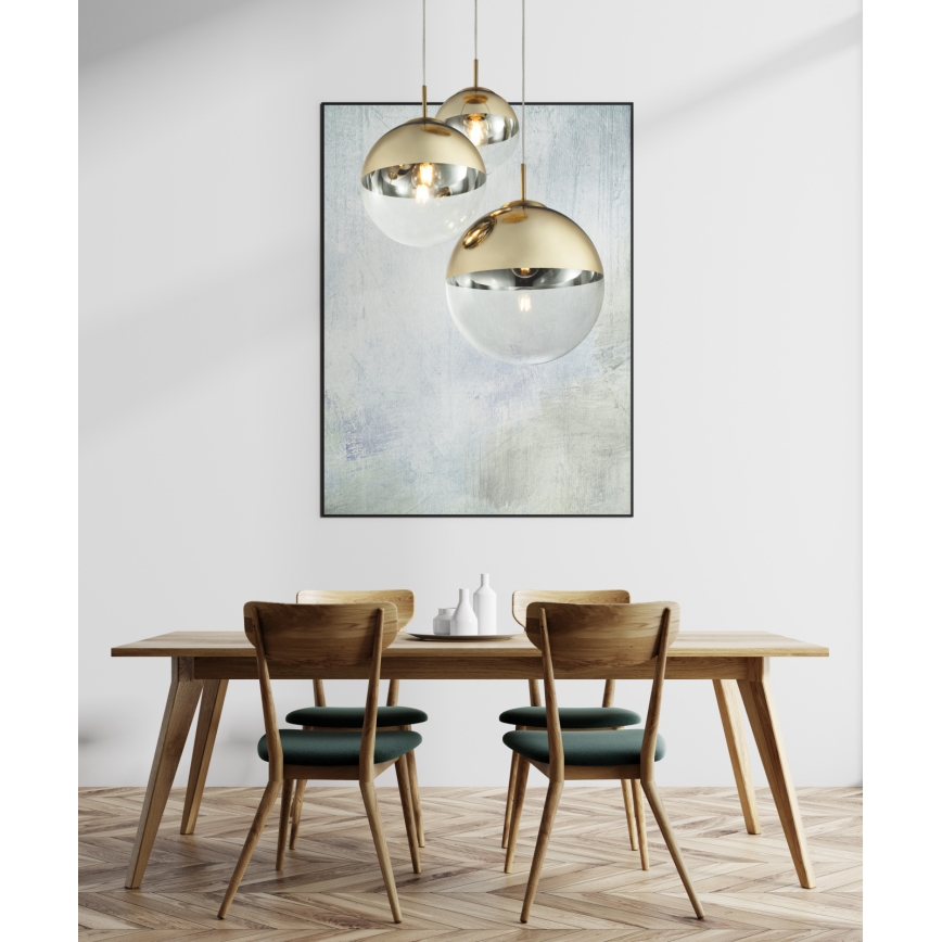 Globo - Luster na sajli 3xE27/40W/230V pr. 51 cm