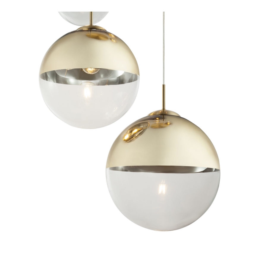 Globo - Luster na sajli 5xE27/40W/230V pr. 65 cm