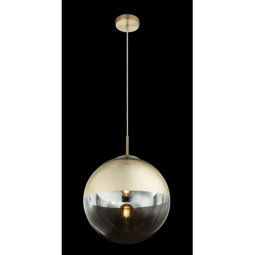 Globo - Luster na sajli 1xE27/40W/230V pr. 30 cm
