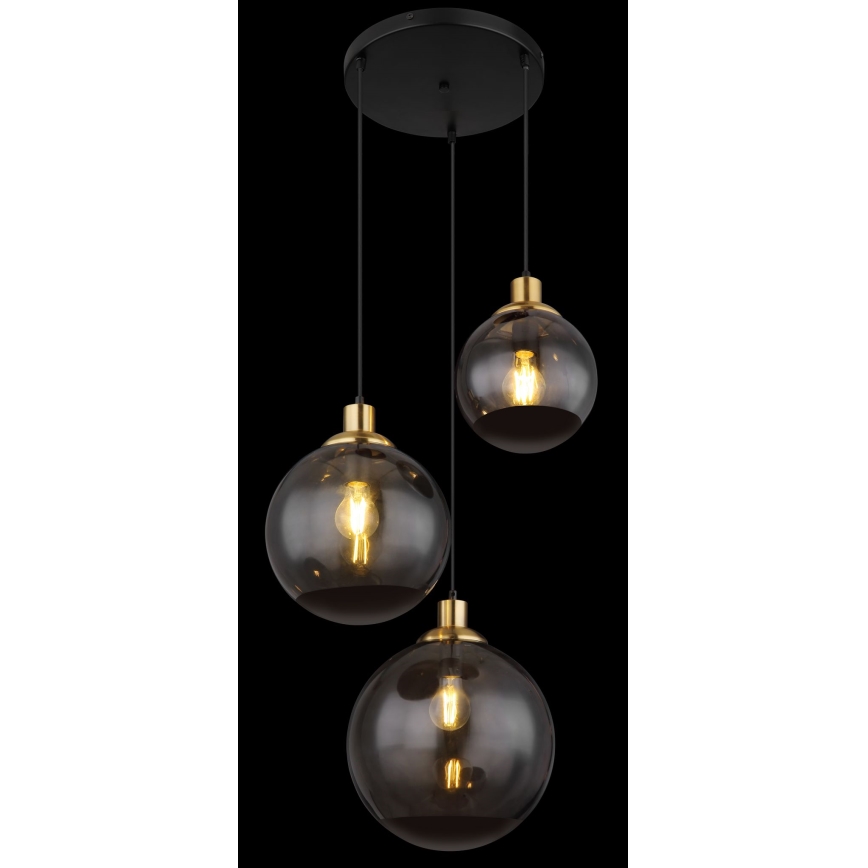 Globo - Luster na sajli 3xE27/40W/230V