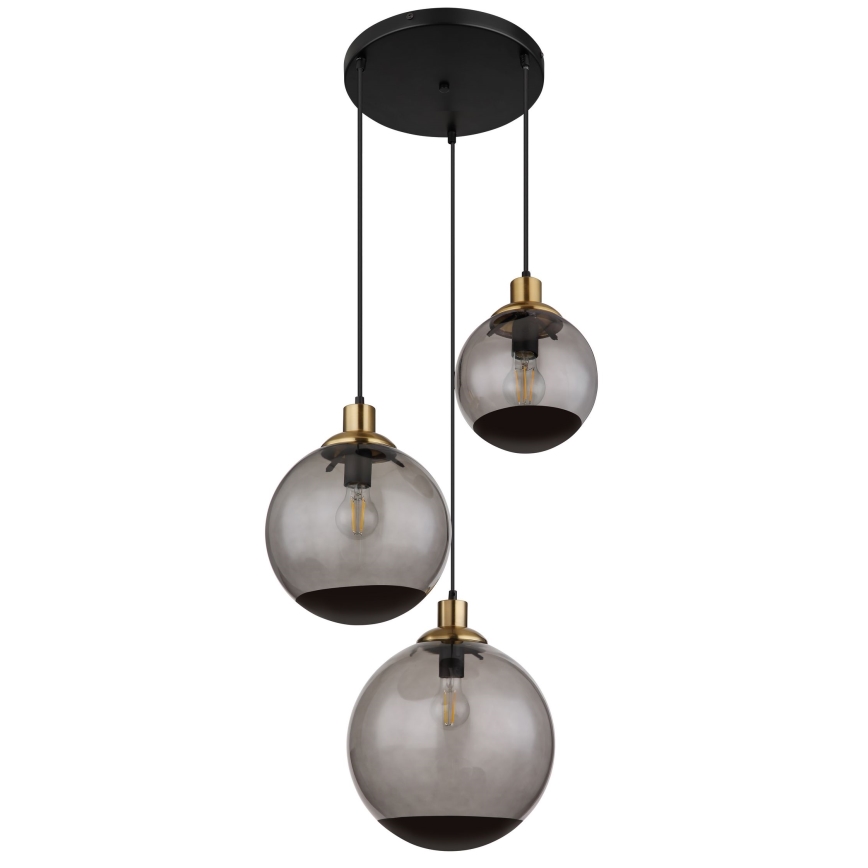 Globo - Luster na sajli 3xE27/40W/230V