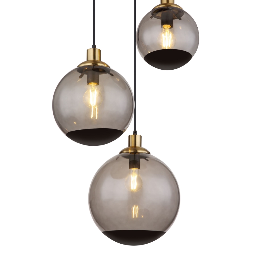 Globo - Luster na sajli 3xE27/40W/230V