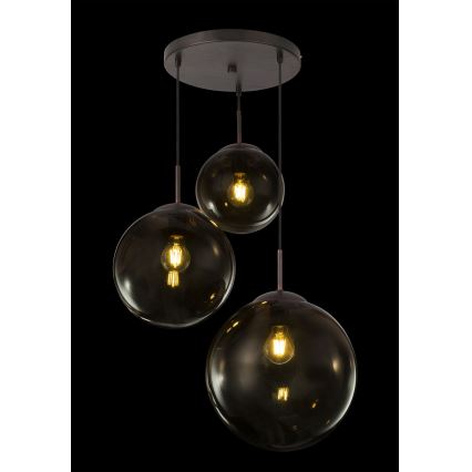 Globo - Luster na sajli 3xE27/40W/230V pr. 51 cm