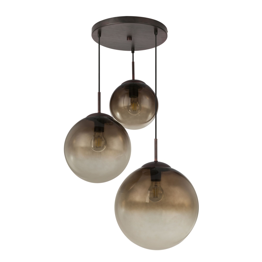 Globo - Luster na sajli 3xE27/40W/230V pr. 51 cm