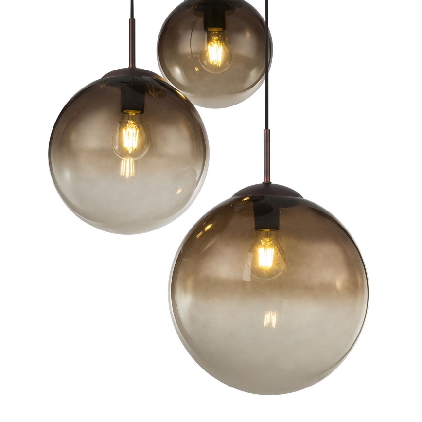 Globo - Luster na sajli 3xE27/40W/230V pr. 51 cm