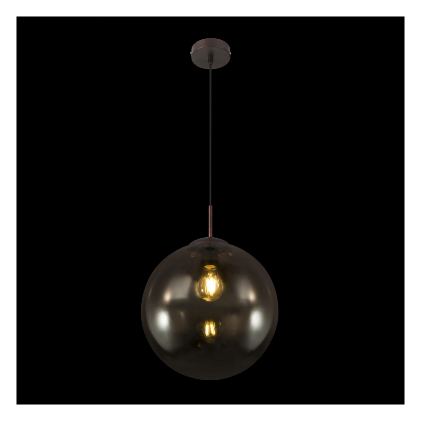 Globo - Luster na sajli 1xE27/40W/230V pr. 30 cm