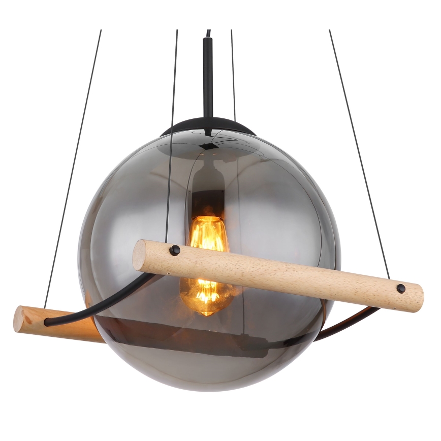 Globo - Luster na sajli 1xE27/15W/230V fikus elastika