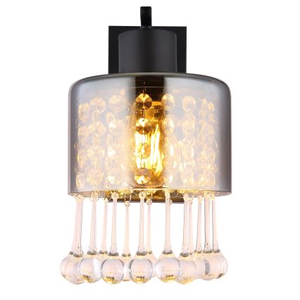 Globo - Zidna lampa 1xE27/60W/230V crno