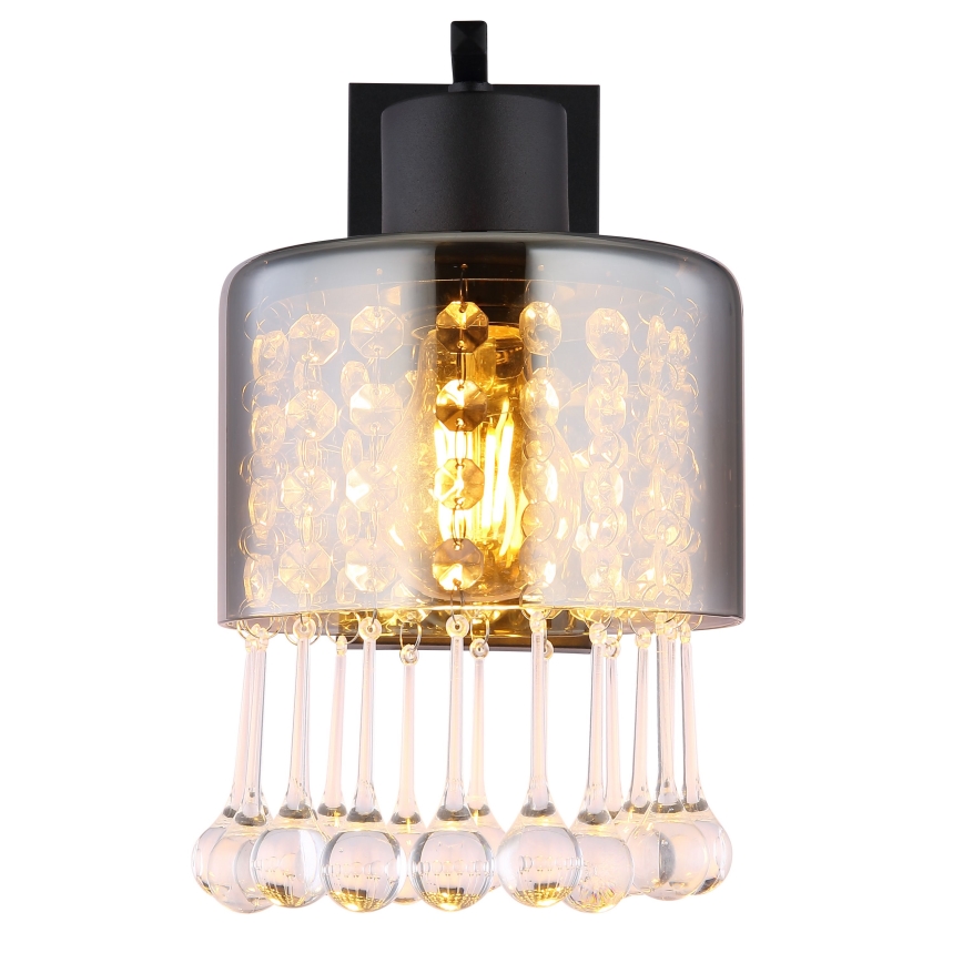 Globo - Zidna lampa 1xE27/60W/230V crno