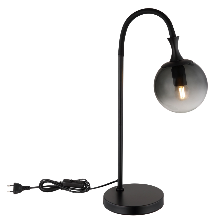 Globo - Stona lampa 1xE27/10W/230V crno