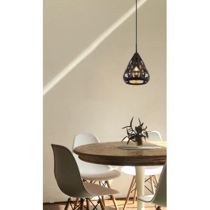 Globo - Luster na sajli 1xE27/40W/230V
