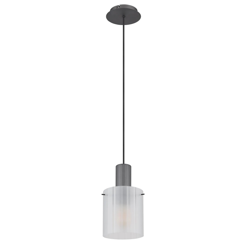 Globo - Luster na sajli 1xE27/40W/230V pr. 18 cm bela