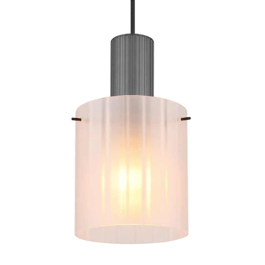 Globo - Luster na sajli 1xE27/40W/230V pr. 18 cm bela