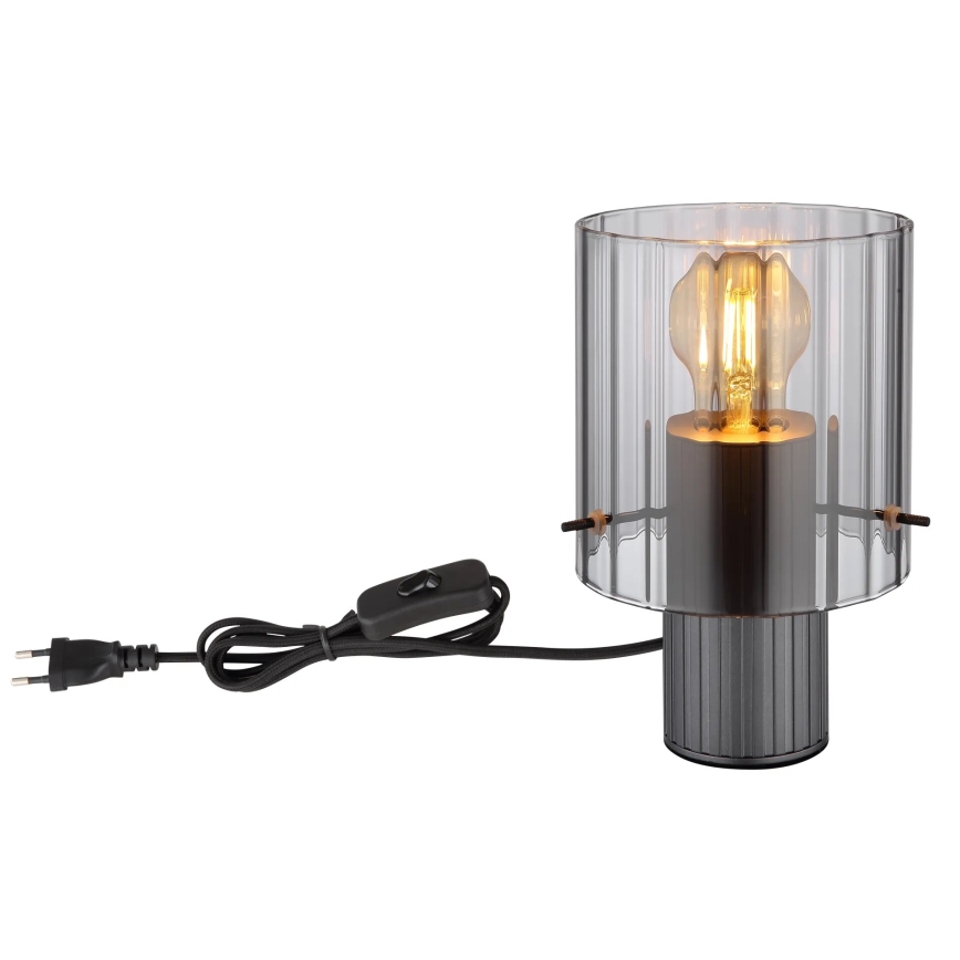Globo - Stona lampa 1xE27/40W/230V pr. 14 cm sivo