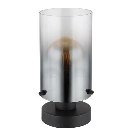 Globo - Stona lampa 1xE27/40W/230V pr. 12,5 cm crno