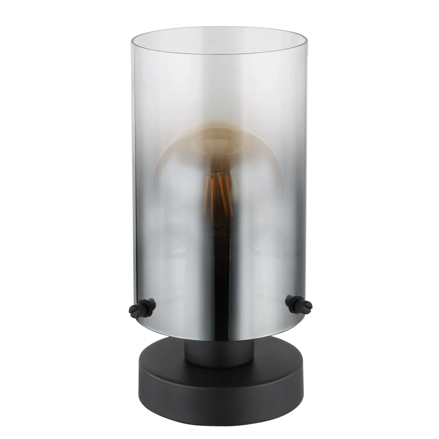 Globo - Stona lampa 1xE27/40W/230V pr. 12,5 cm crno