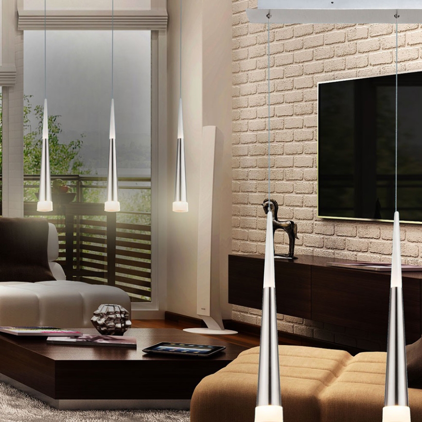 Globo - LED luster na sajli 3xLED/5W/230V