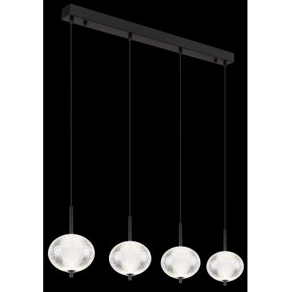 Globo - LED luster na sajli 4xLED/5,75W/230V 3000/4500/6500K