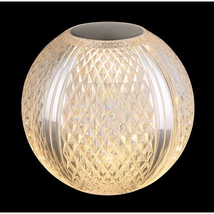 Globo - LED Prigušiva stona lampa na dodir LED/2W/5V 1200 mAh USB prozirna
