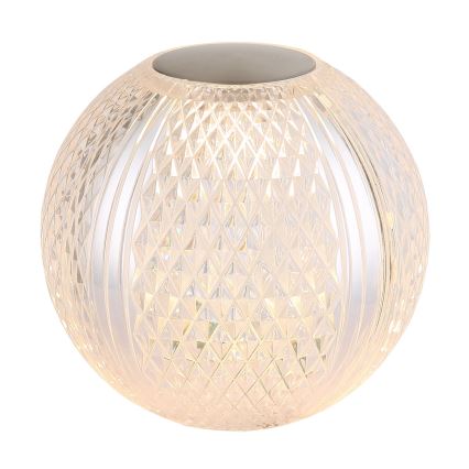 Globo - LED Prigušiva stona lampa na dodir LED/2W/5V 1200 mAh USB prozirna