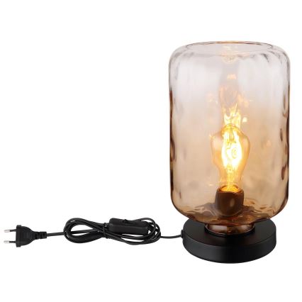 Globo - Stona lampa 1xE27/60W/230V braon