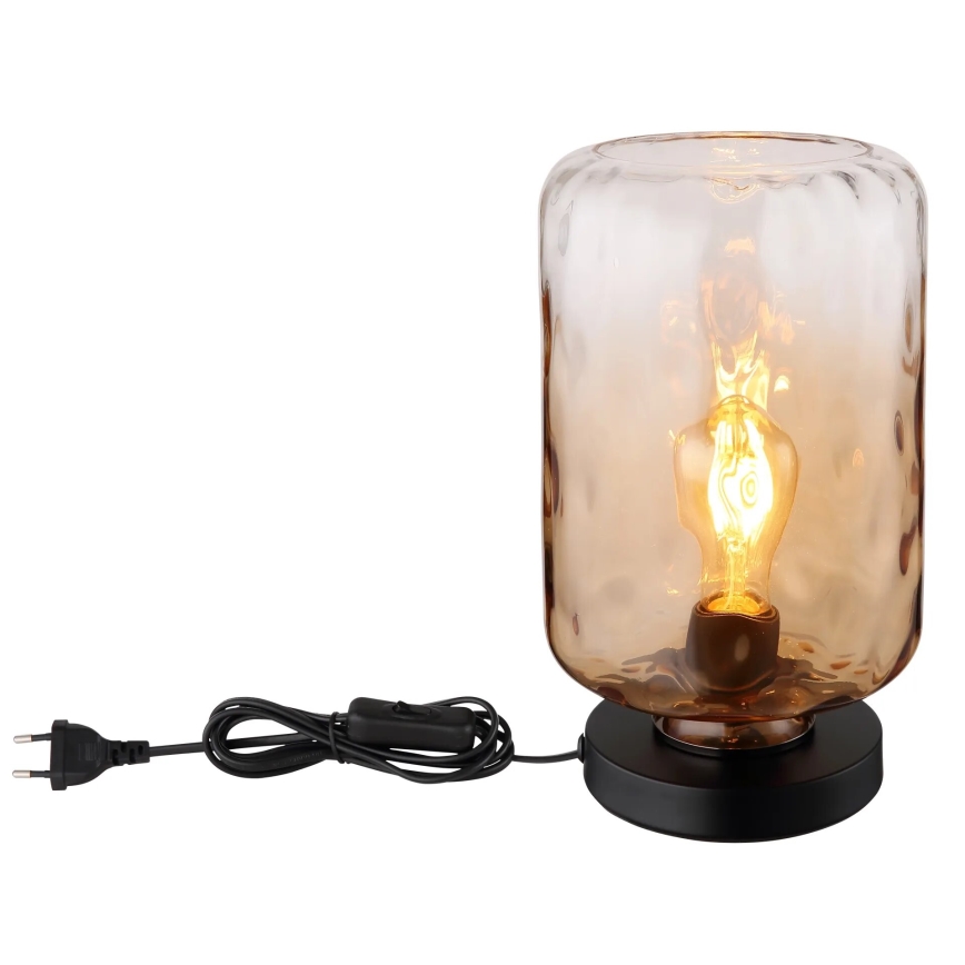 Globo - Stona lampa 1xE27/60W/230V braon