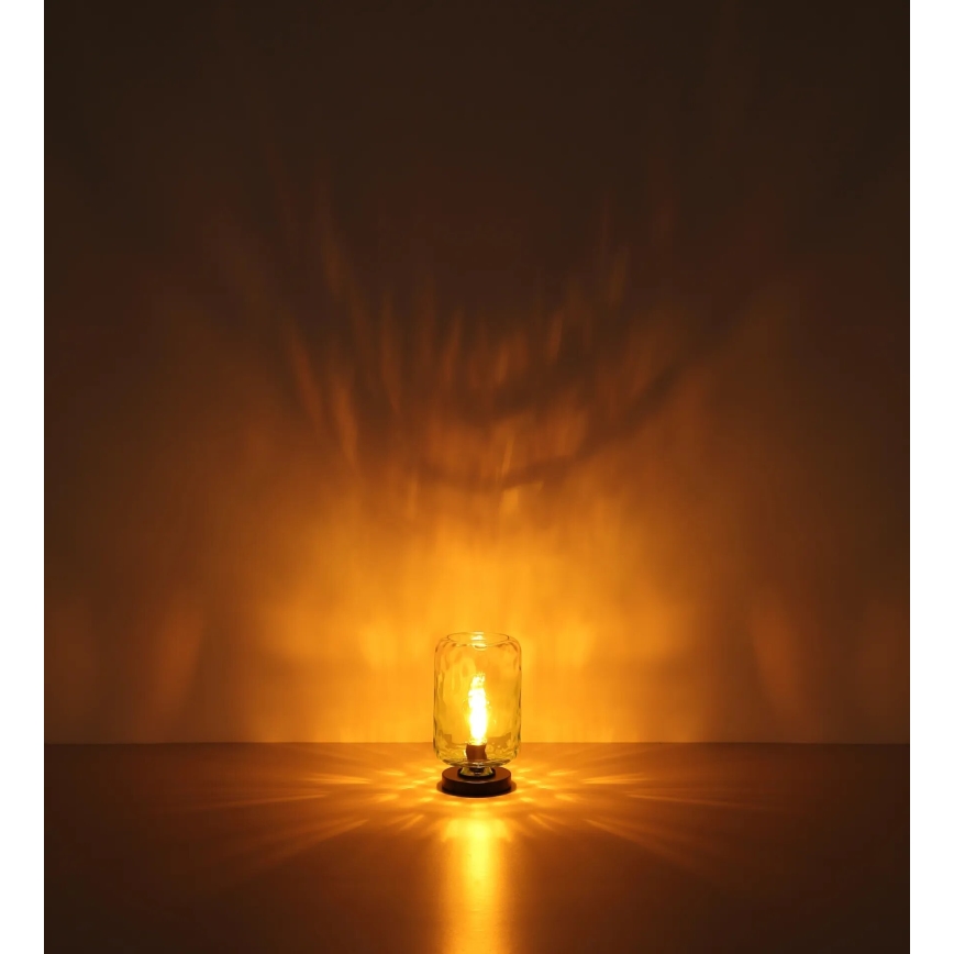 Globo - Stona lampa 1xE27/60W/230V zelena