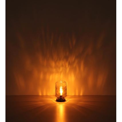 Globo - Stona lampa 1xE27/60W/230V sivo