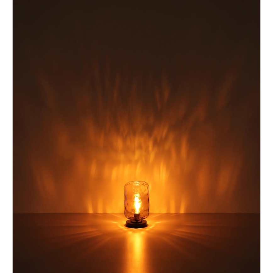 Globo - Stona lampa 1xE27/60W/230V sivo
