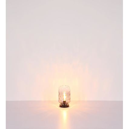 Globo - Stona lampa 1xE27/60W/230V sivo