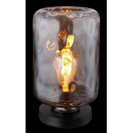 Globo - Stona lampa 1xE27/60W/230V sivo