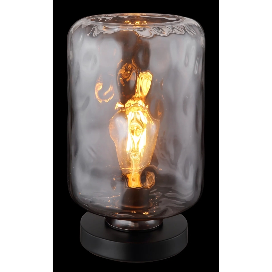 Globo - Stona lampa 1xE27/60W/230V sivo