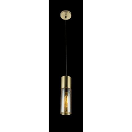 Globo - Luster na sajli 1xE27/25W/230V pr. 10,5 cm mesing