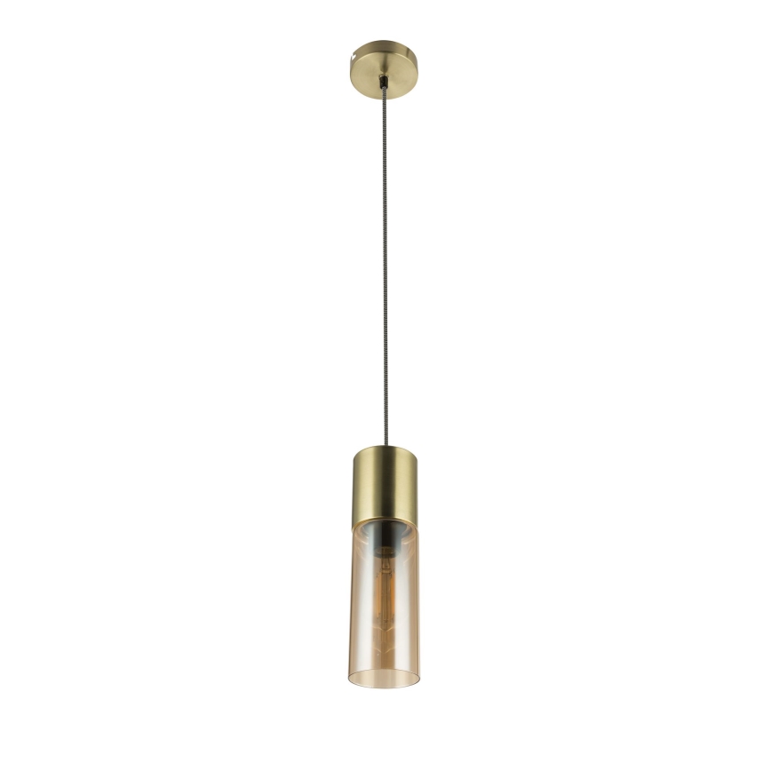 Globo - Luster na sajli 1xE27/25W/230V pr. 10,5 cm mesing