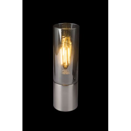 Globo - Stona lampa na dodir 1xE27/25W/230V pr. 9 cm mat krom
