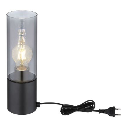Globo - Stona lampa na dodir 1xE27/25W/230V pr. 9 cm crno