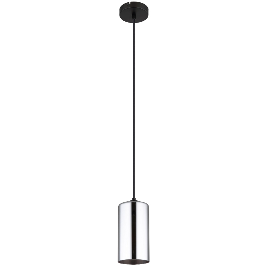 Globo - Luster na sajli 1xE27/25W/230V pr. 11 cm crno