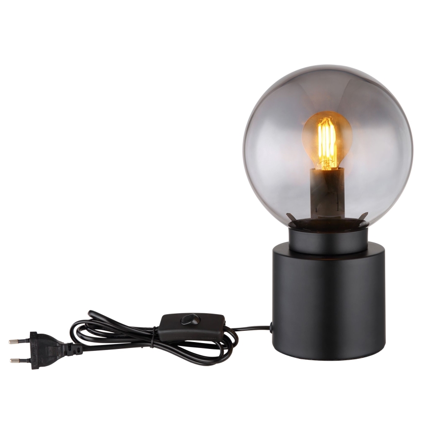 Globo - Stona lampa 1xE14/25W/230V crno