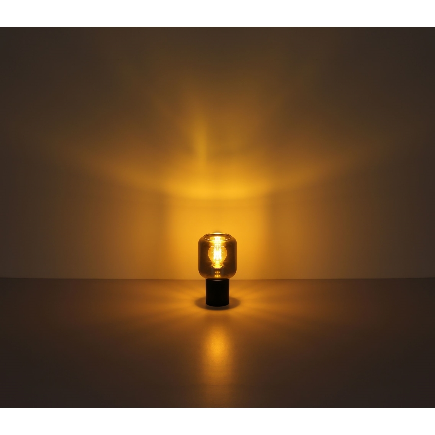 Globo - Stona lampa 1xE27/40W/230V crno