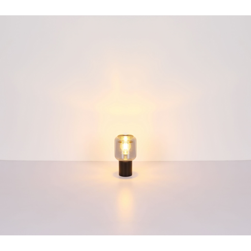 Globo - Stona lampa 1xE27/40W/230V crno