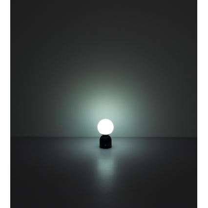 Globo - LED Prigušiva stona lampa na dodir LED/2,5W/3,7V 2700K/4000K/6500K 1800 mAh USB mat krom
